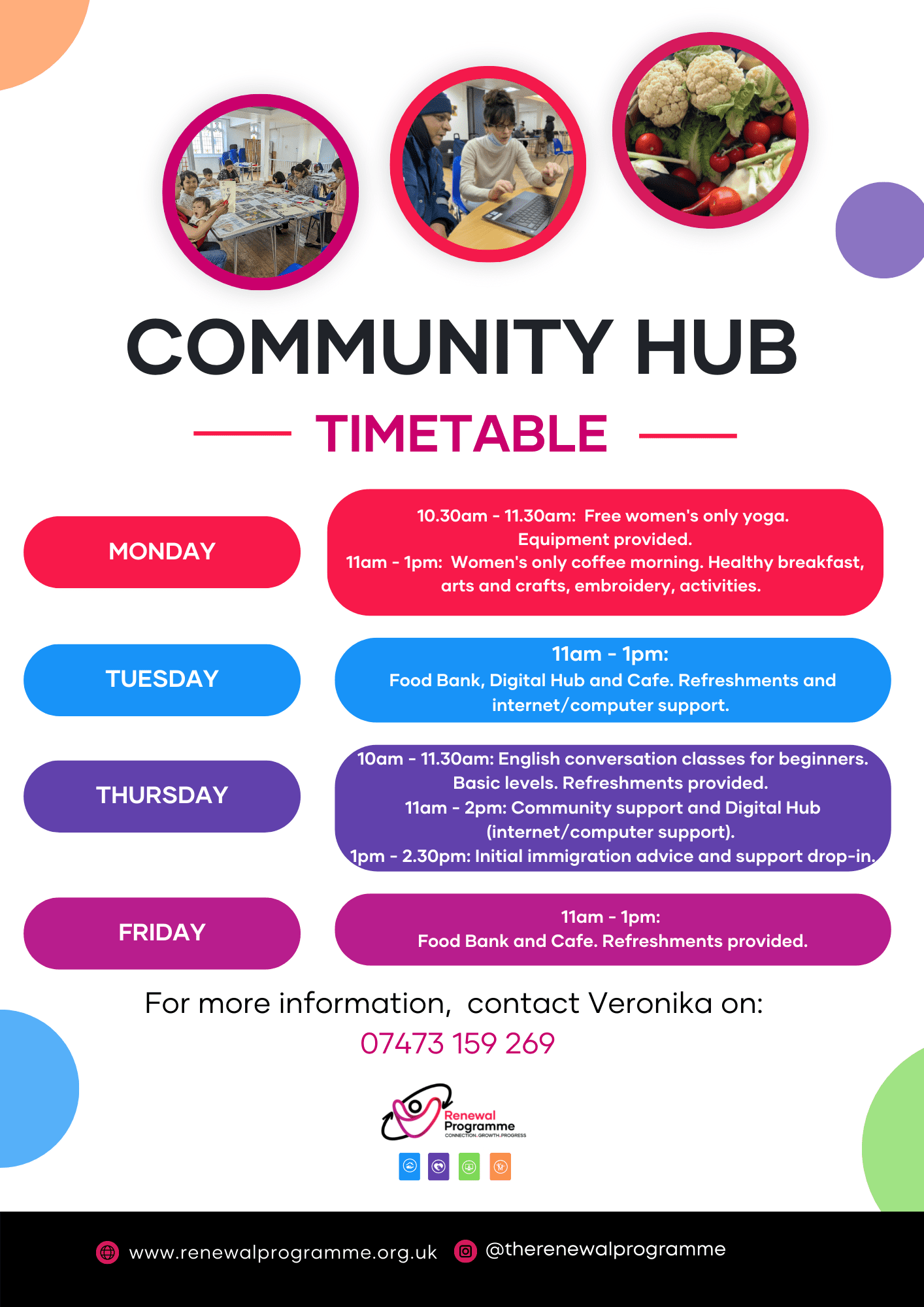 Community Hub - The Renewal Programme